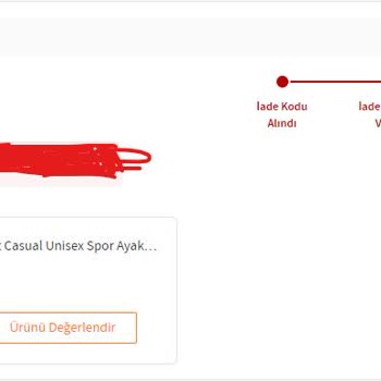 Trendyol'dan Aldığım Ayakkabının Sorunu ve İade Süreci