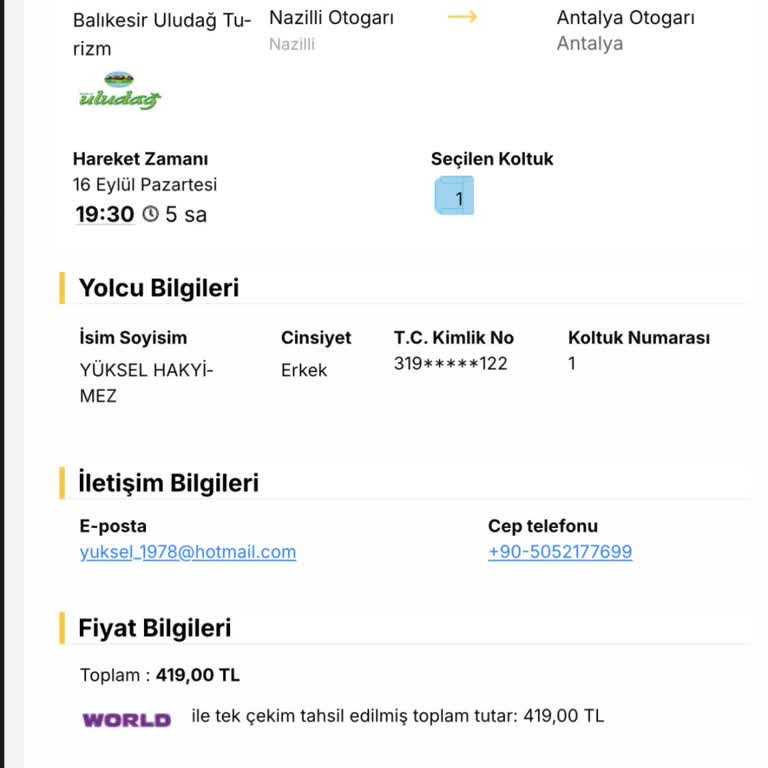 Ucuza Bilet ile İptal Edilen Yolculuk ve İade Sorunu