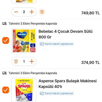 Sipariş Sorunu ve Haksız Fiyat Farkı