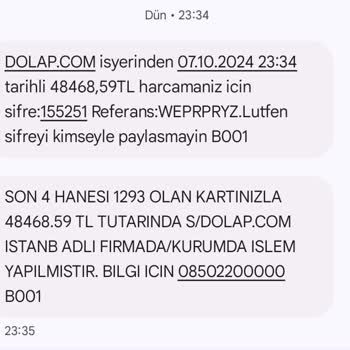 Dolap Hesap Banı Ve Para İadesi Sorunu