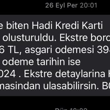 Kredi Kartı Ödemesi ve Bilgim Dışında Yapılan Çekim