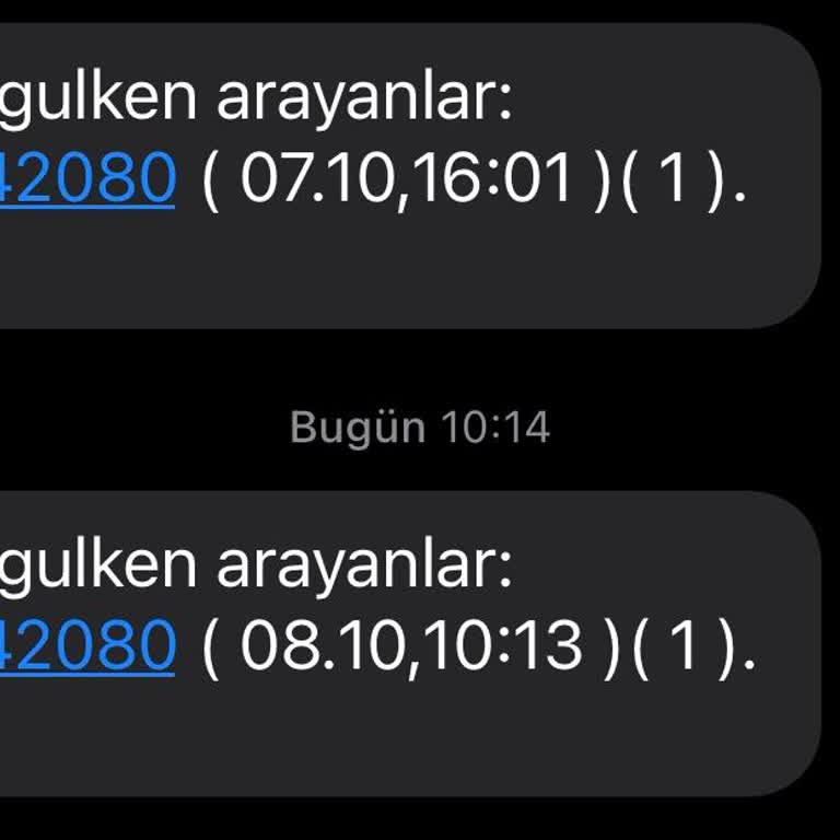 Bilinmeyen Numaradan Gelen Rahatsız Edici Aramalar Hakkında Şikayet