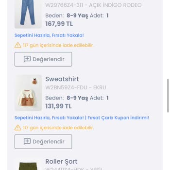 Eksik Ürün ve İndirim Sorunu