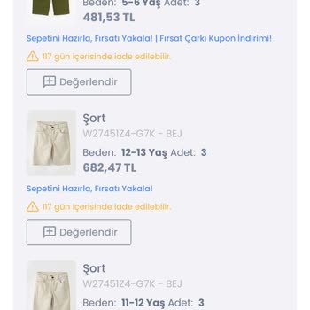 Eksik Ürün ve İndirim Sorunu