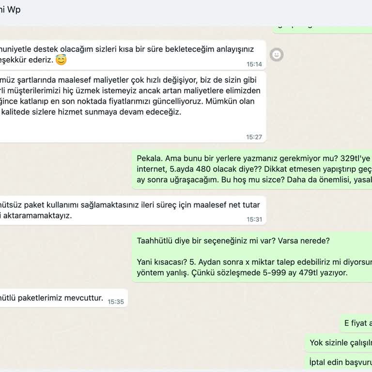 Gizli Fiyat Artışları ve Müşteri Hizmetleri Sorunu