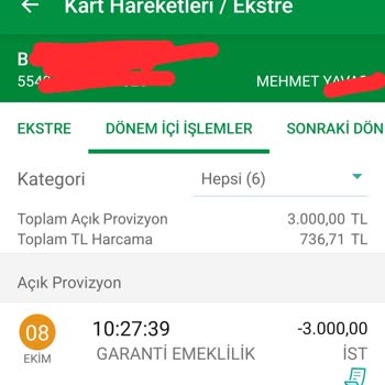 Garanti BBVA Bireysel Emeklilik Sistemi'nde Kayıt ve İptal Sorunları