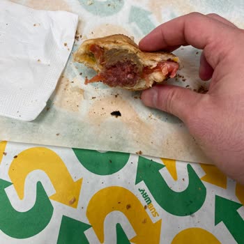 Undercooked Meatball Served at Subway