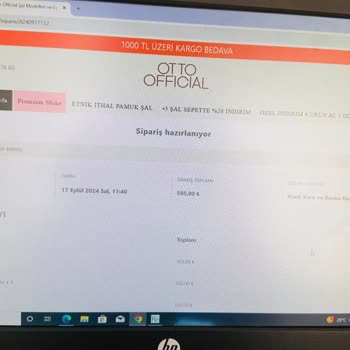 Otto'dan Sipariş Verdim, Ne Ürün Var Ne Cevap