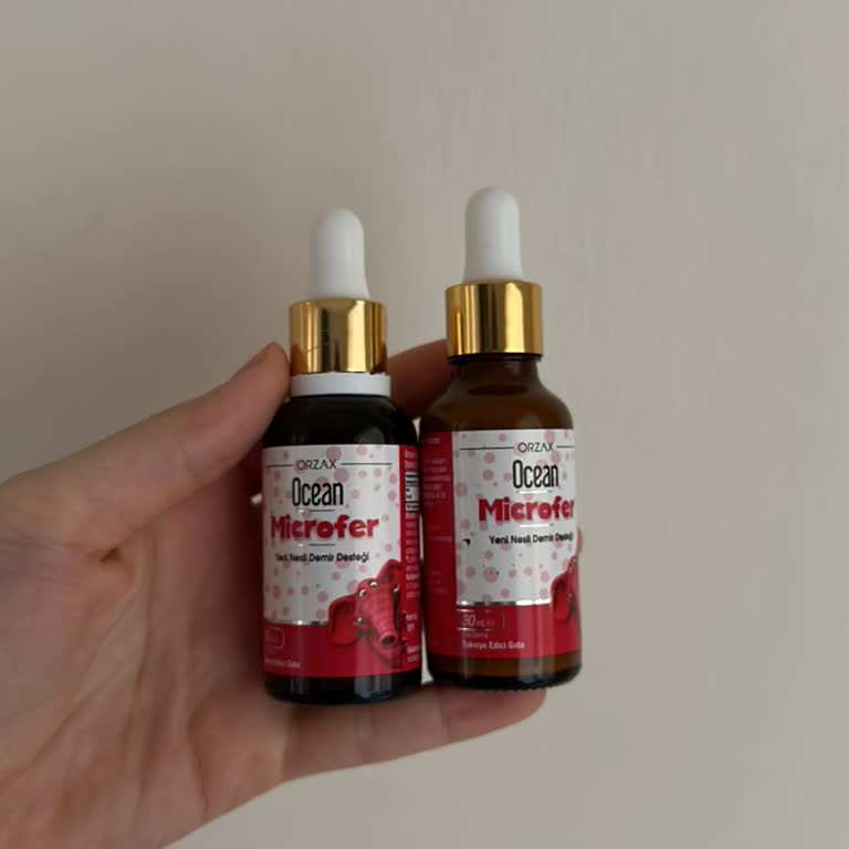 Orzax İlaç Ocean Microfer Damla Şişe Renk Karmaşası