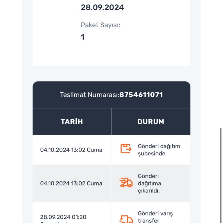 Aras Kargo'nun Bilecik Şubesindeki Gecikme Sorunu