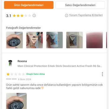 Sahte Ürün ve İade Sorunu