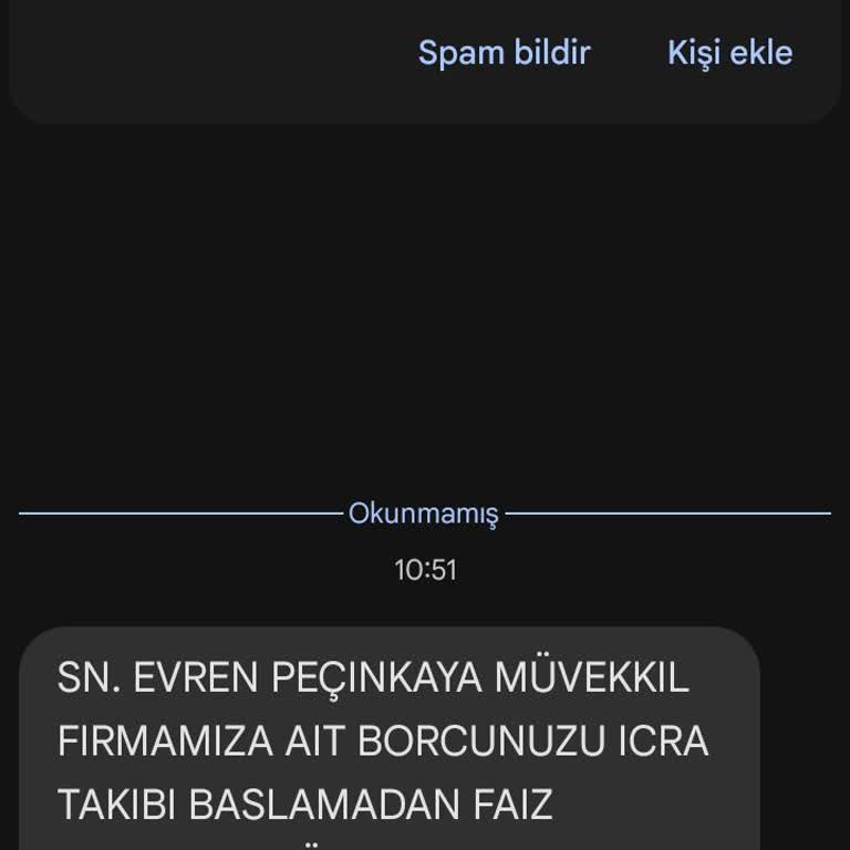 Yanıltıcı Borç Bildirimi ve Kişisel Veri İhlali Şikayeti