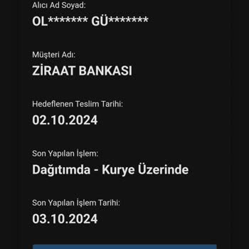 Ziraat Genç Kartımın Teslimat Sorunu ve İletişimsizlik