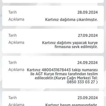 Ziraat Genç Kartımın Teslimat Sorunu ve İletişimsizlik