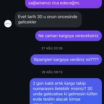Nikah Tarihinde Gelmeyen Sipariş ve Güvenilmez Hizmet