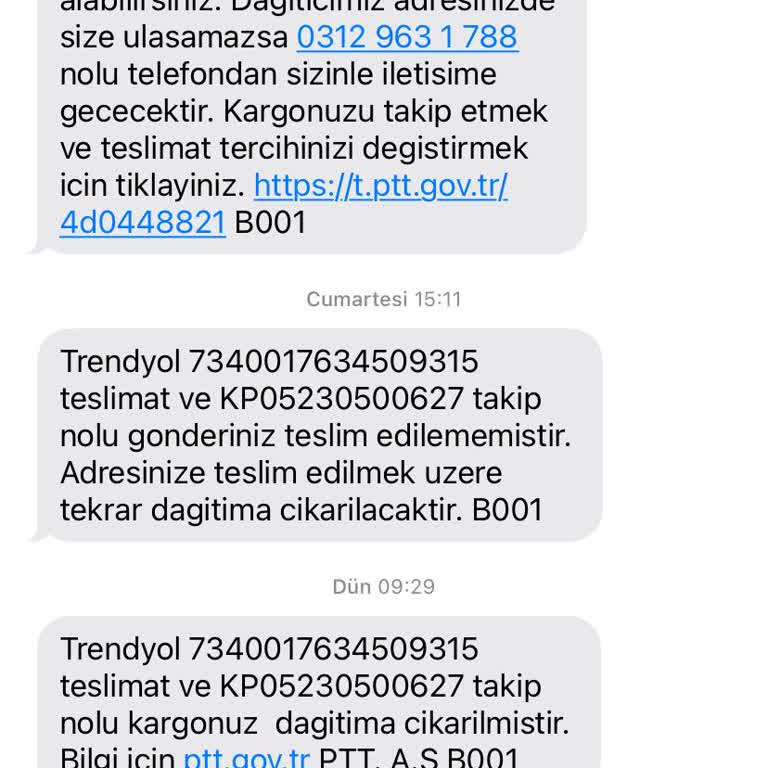PTT Kargo Teslimat Sorunu: Evdeyken Teslim Edilemedi İddiası