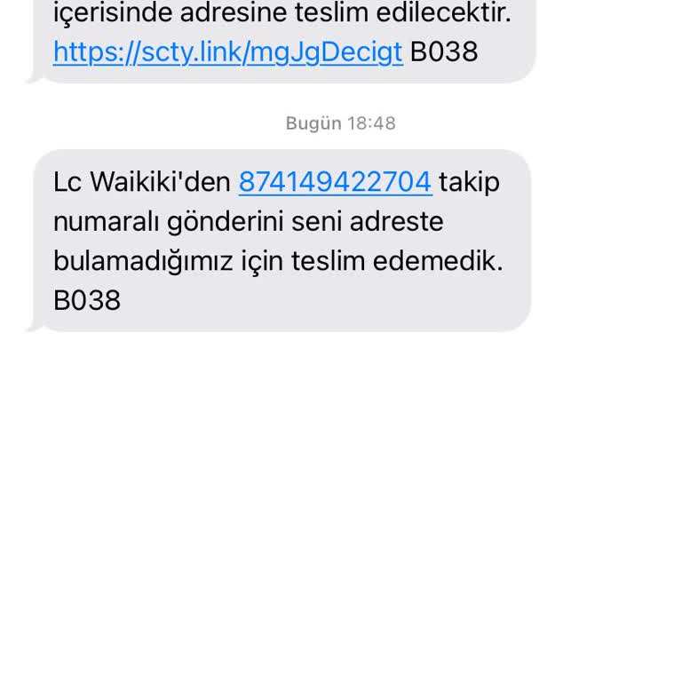Teslimat Sorunu ve Yanıltıcı Bilgilendirme