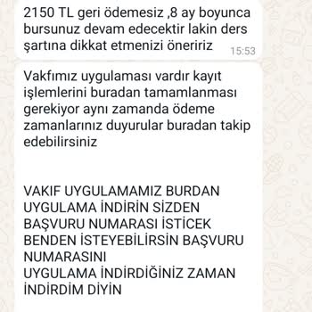 Burs Başvurusunda Yaşanan Güven Sorunu