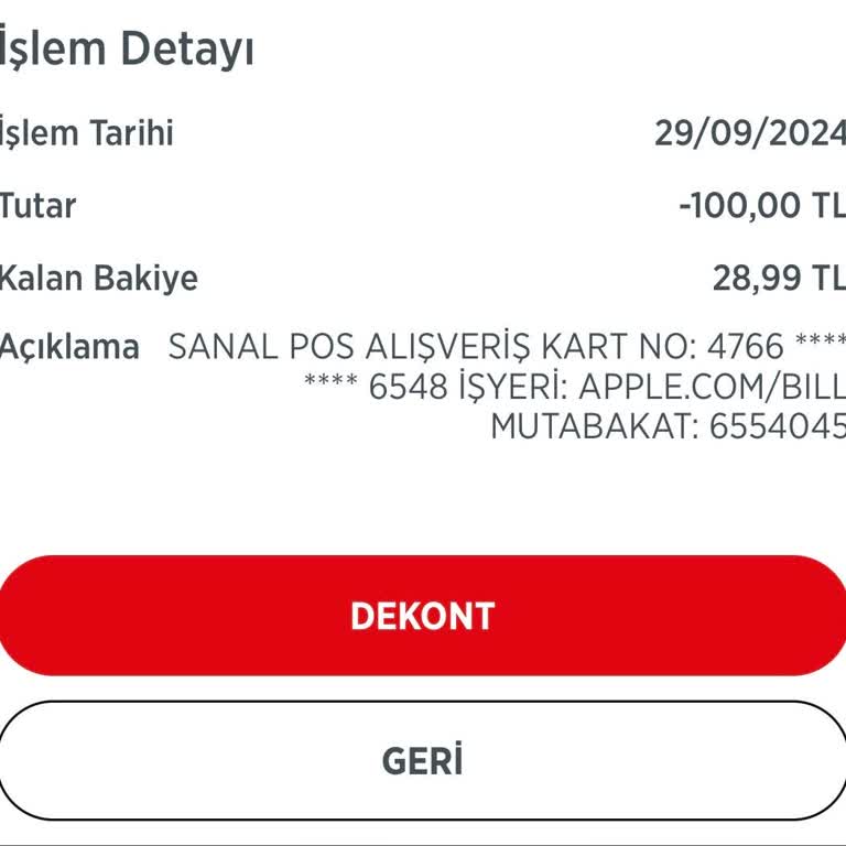 İzinsiz Para Çekimi Şikayeti
