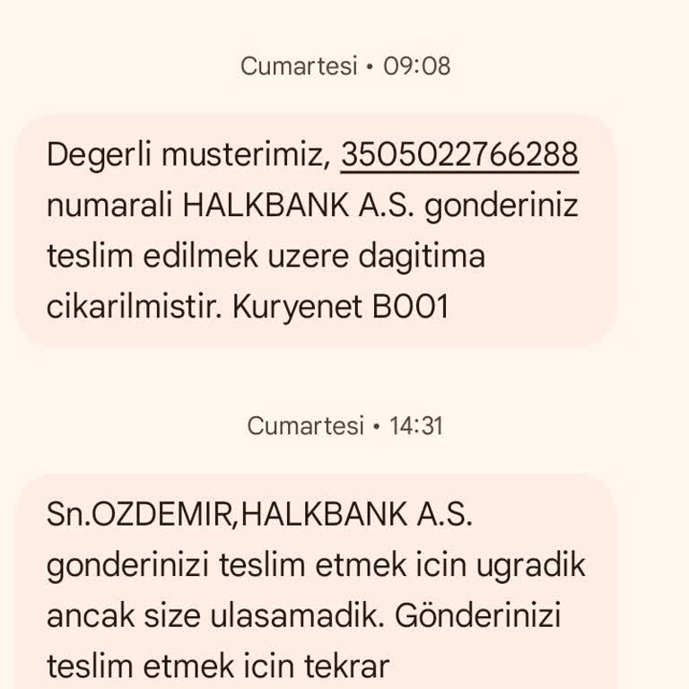 Kuryenet'in Teslimat Sorunu ve İletişim Eksikliği