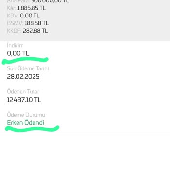 Emlak Katılım Erken Ödeme İndirimi Mağduriyeti