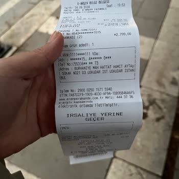 Sipariş Verdiğim Ayakkabı Gelmedi ve Param İade Edilmedi