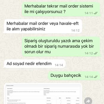 Sipariş Sonrası İletişim Sorunları