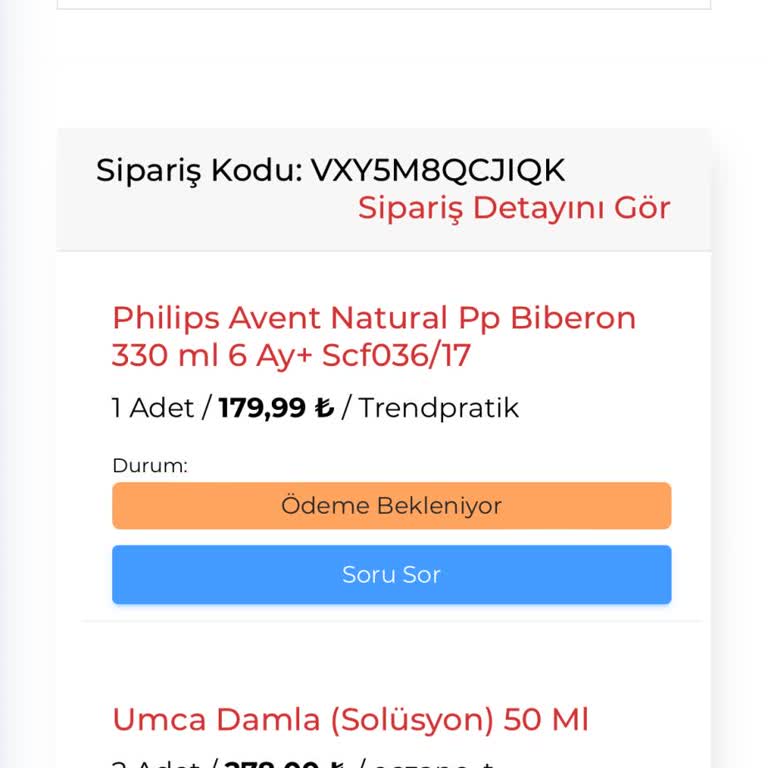 Lazımbana.com'da Sipariş Sonrası İletişim Sorunu