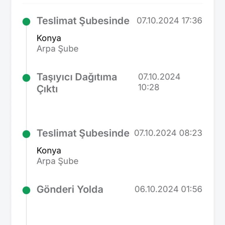 Trendyol Express Kargo Teslimat Sorunu