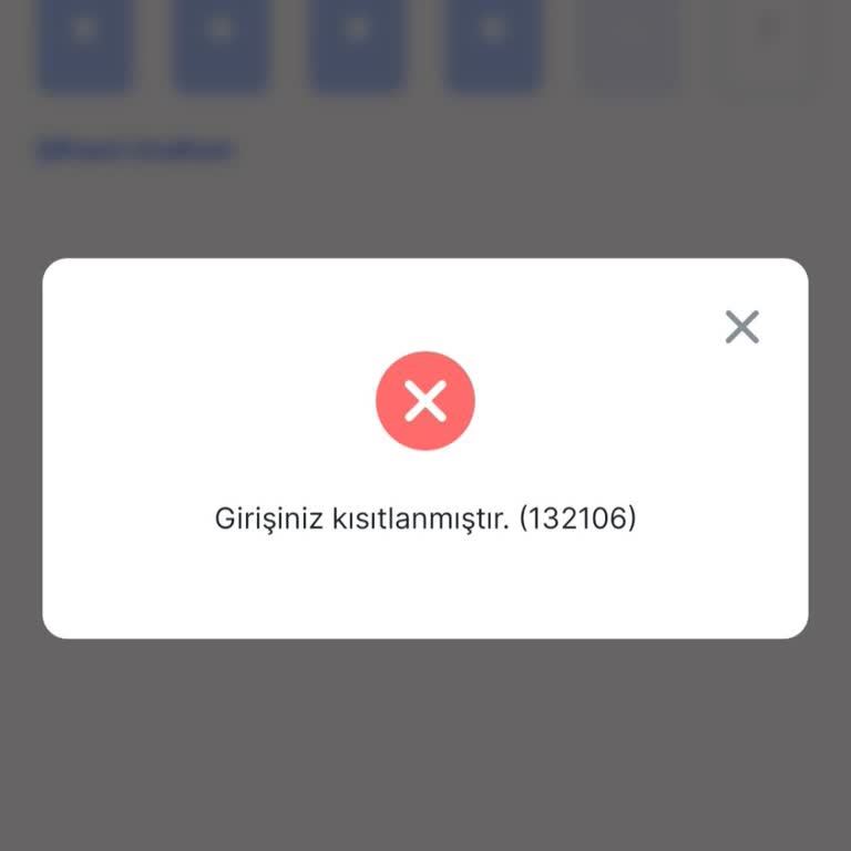 Yanlış Hesap Kısıtlaması ve Kayıp Kazanç