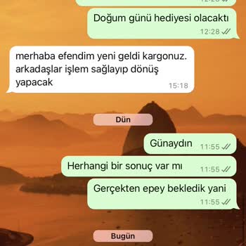 Sipariş Edilen Terliklerin Kirli Gelmesi ve İletişimsizlik