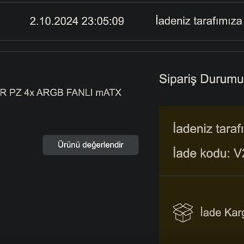 Vatan Bilgisayar'dan İade Sorunu ve Kırık Ürün Şoku