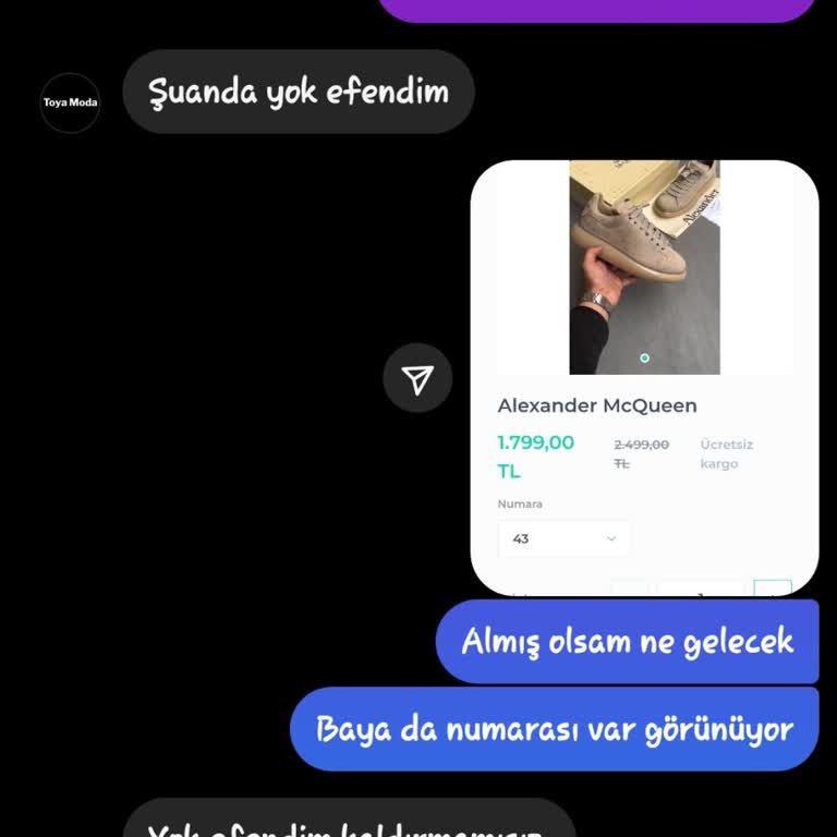 Stokta Olmayan Ürünlerin Satışı ve Yanlış Renk Gönderimi