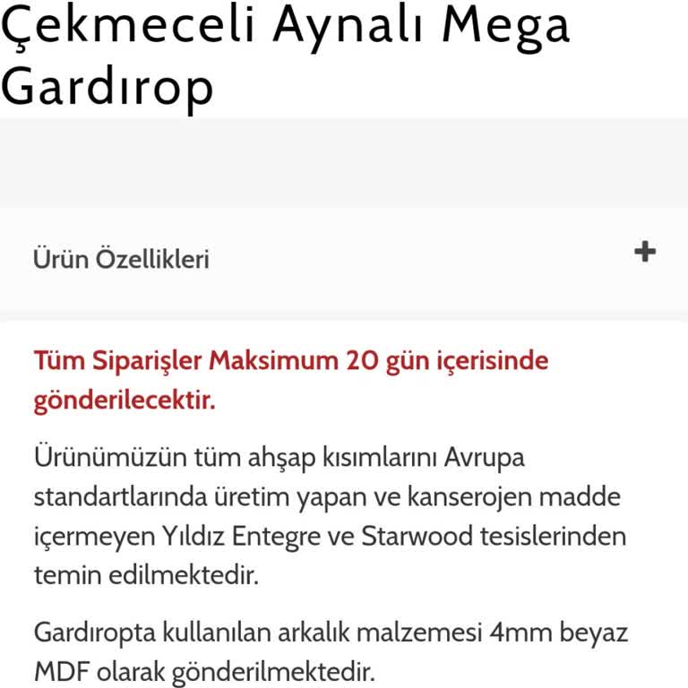 Yanıltıcı Teslimat Süresi Bilgilendirmesi
