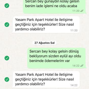 Rezervasyon İptali Sonrası İade Sorunu