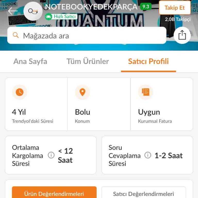 Trendyol Notebookyedekparça İade Süreci!