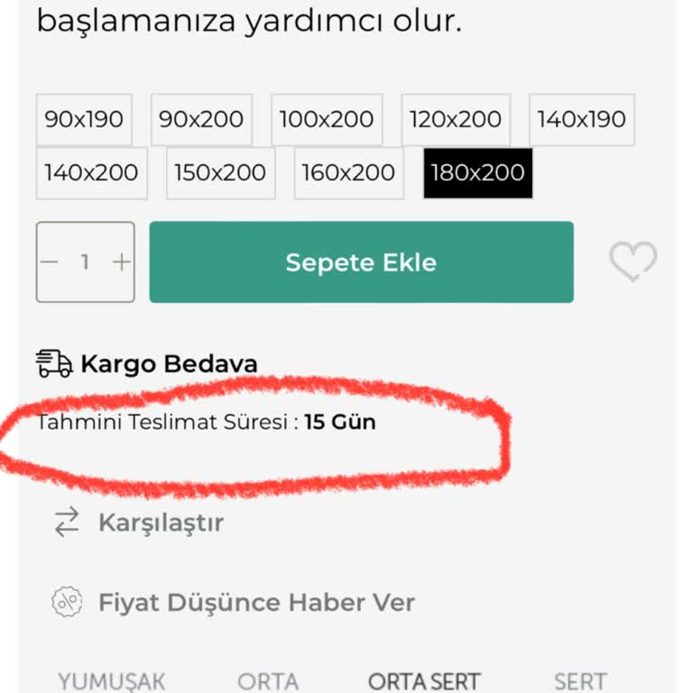 Konfor Yatak'tan Sipariş Tesliminde Büyük Gecikme