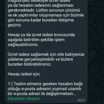 Hesap Güvenliği Sorunu ve İletişim Eksikliği