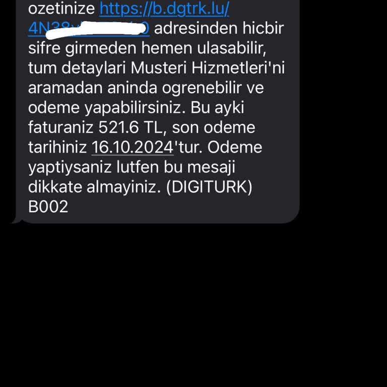Kullanmadığım Hizmet İçin Haksız Borç Talebi