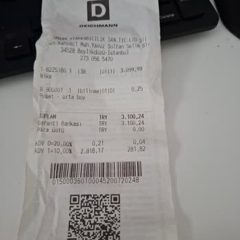 Deichmann'dan Alınan Nike Ayakkabının 2 Ay İçinde Açılması ve İade Talebinin Reddi