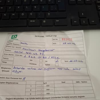 Deichmann'dan Alınan Nike Ayakkabının 2 Ay İçinde Açılması ve İade Talebinin Reddi