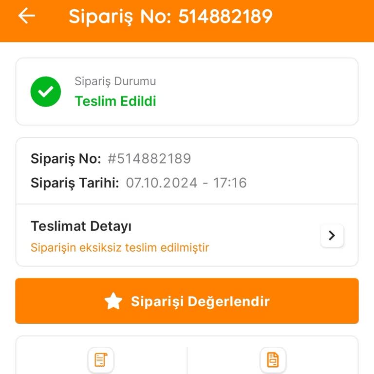 Yanlış Adrese Teslimat ve İade Sorunu