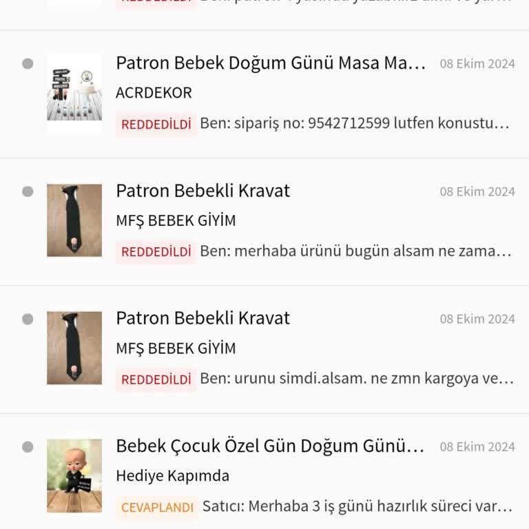 Satıcıya Ulaşamama ve Karakter Sınırı Sorunu