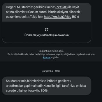 Kayıp Kargo ve İletişimsizlik Sorunu