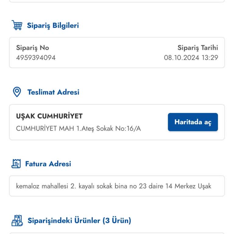 Stok Durumu ve Mağaza Bilgilendirmesi Hakkında Hayal Kırıklığı