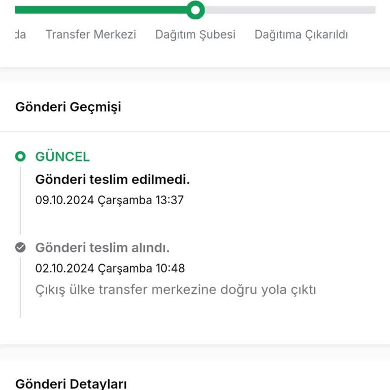 Teslim Edilemeyen Ürün ve İletişim Sorunları