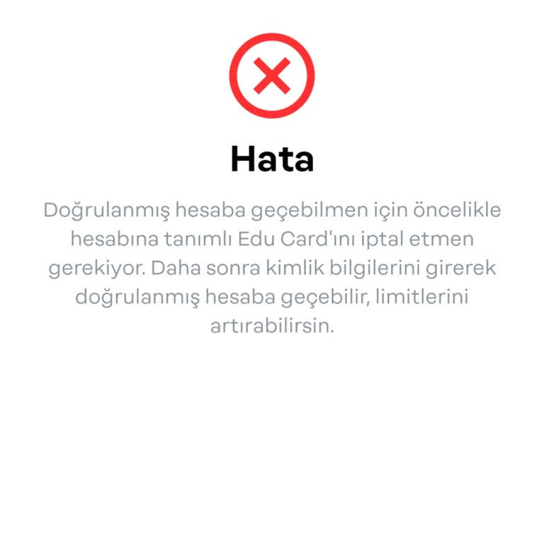 Papara Hesap Doğrulama Sorunu!