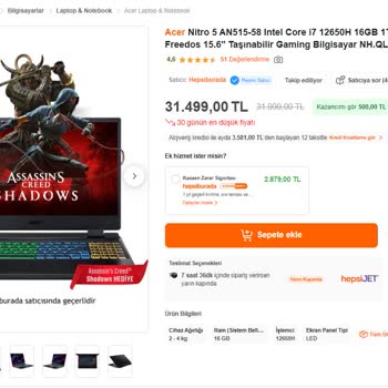Hepsiburada'dan Eksik Promosyon Ürünü Krizi