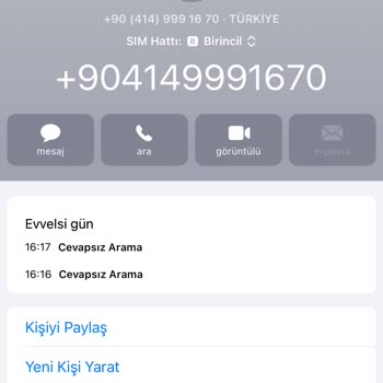 Sipariş İptali ve Müşteri Hizmetleri Sorunu
