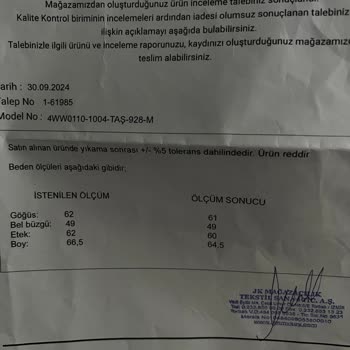 Kalitesiz Ürün ve İlgisiz Müşteri Hizmetleri Deneyimi